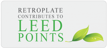 Retroplate Contributes to LEED Points